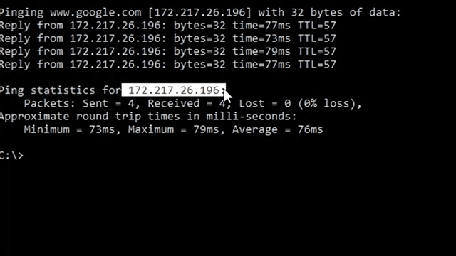 internet connectivity test over time