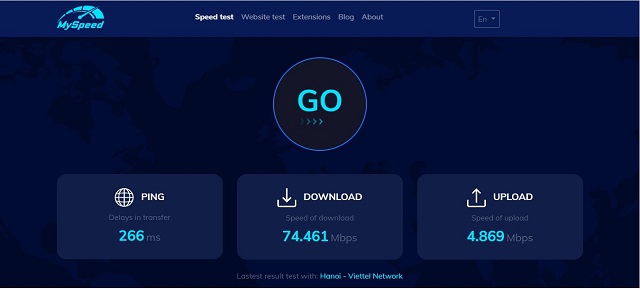 Download speed is the rate at which you get information from the internet